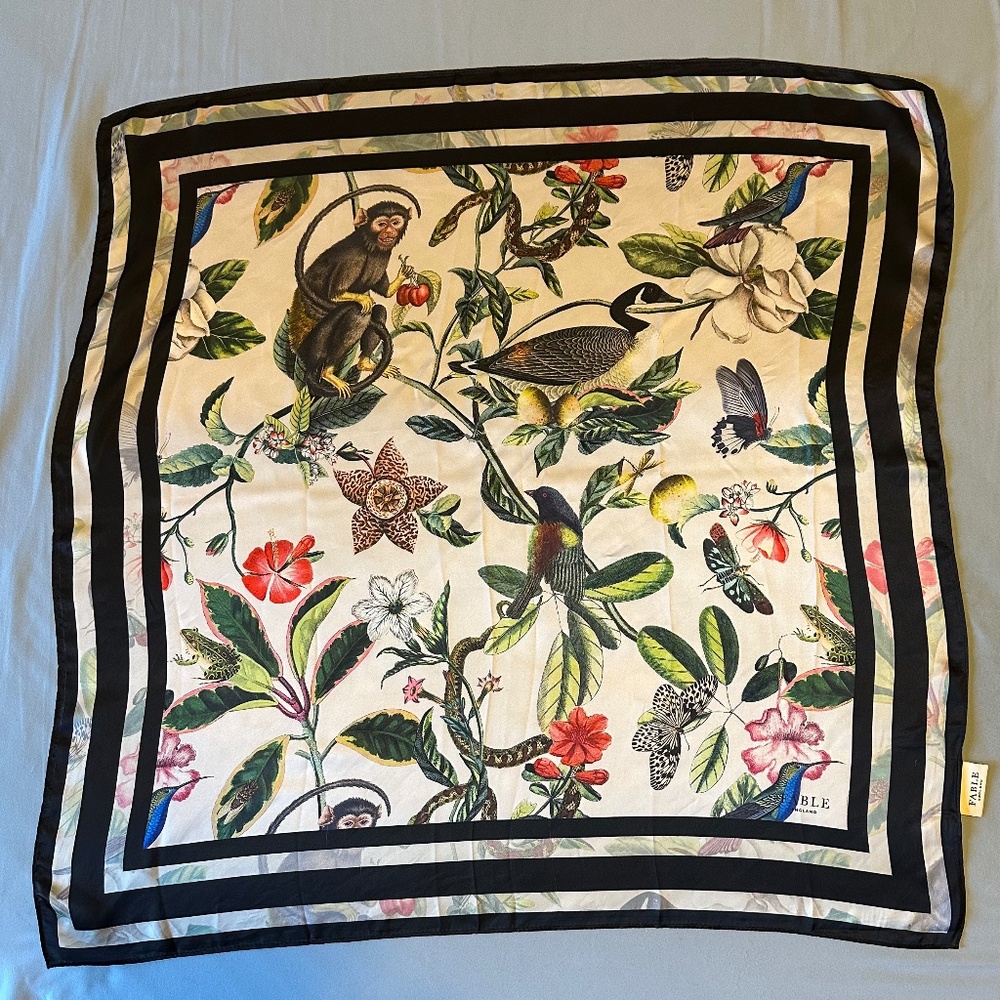 Fun Tropical Animal Scarf | Fable